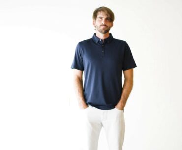 LS102 - Stanford Short Sleeve Button Down Polo - Linksoul