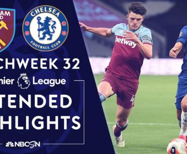 West Ham v. Chelsea | PREMIER LEAGUE HIGHLIGHTS | 7/1/2020 | NBC Sports