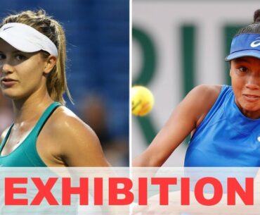Eugenie Bouchard vs Leylah Fernandez EXHIBITION 2020