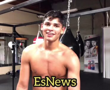 Ryan Garcia training - esnews boxing