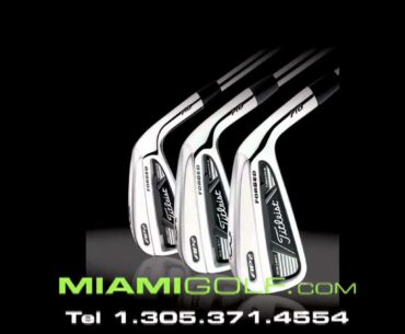 Titliest AP2 Irons at Miami Golf