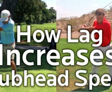 HOW LAG INCREASES CLUBHEAD SPEED (Pro vs Am Comparison)