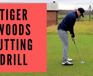 TIGER WOODS PUTTING GATE DRILL