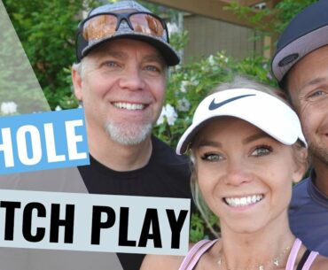 (GOLF) CAN I BEAT MY DAD IN A MATCH GIVING UP 3 STROKES!?