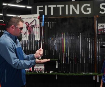 Ifit Golf Jr club fitting