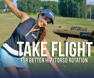 Golf Tip: Take Flight for Better Hip & Torso Rotation