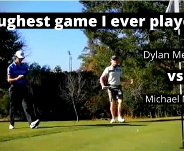 Playing Golf With Michael and Dylan at George golf club