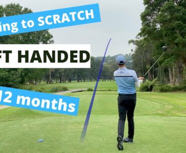 Getting to Scratch LEFT HANDED- Episode 1- Getting My Handicap