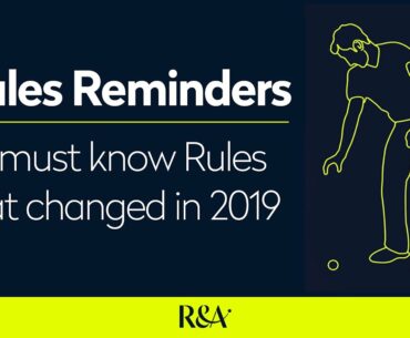 Rules Reminders | 20 must know Rules that changed in 2019