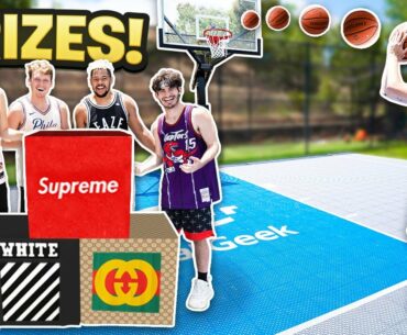Last to Miss Free Throw Wins Insane Mystery Box!