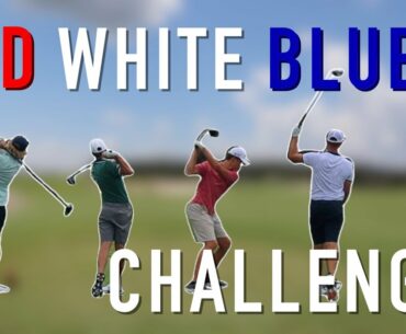 REDS Tees, WHITE Tees & BLUE Tees | Andrew Jensen Course Vlog
