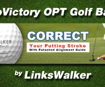 ProVictory OPT Golf Balls with On Ball Putt Technology