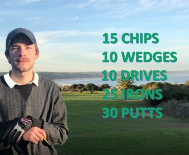 Practice Golf With Only 80 Shots / Early Bird Golf
