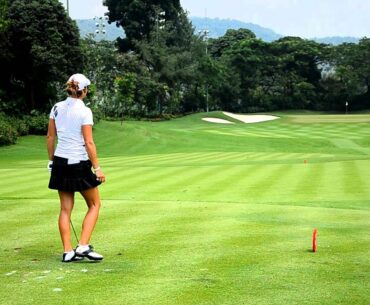 Azahara Munoz Golf Swing