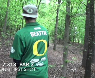 2015 National Collegiate Disc Golf Championship Round 4 - Oregon vs. Alabama; Moody Woods