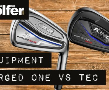 Cobra Forged Tec Irons vs. Cobra Forged One Irons | Mid-handicap Testing