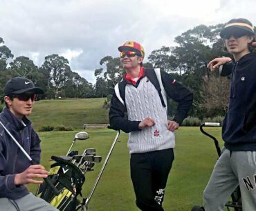GOLFING WITH THE BOYS | CARNAGE ON THE COURSE!!
