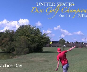 The Disc Golf Guy - Vlog #239 - 681 Foot Throw - Interviews - Final Practice Day at 2014 USDGC