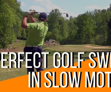 Perfect Golf Swing In Slow Motion - Tyler Dice Golf