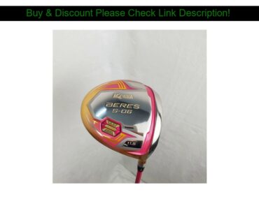 Deal New Women Golf clubs HONMA S-06 4 Star Gold color Golf driver 11.5 loft Graphite L flex driver