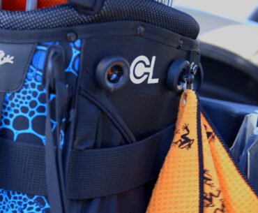Take it with you and never lose a golf towel again with Bag Latch-It