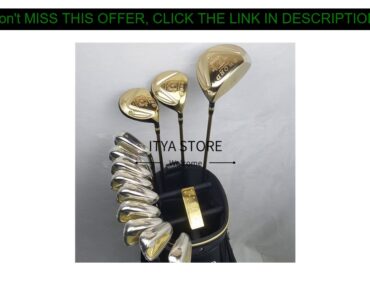 Review Golf club katana SWORD club set Driver+3/5 fairway wood+irons+putter and Graphite Golf shaft