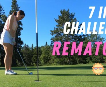 7 IRON CHALLENGE REMATCH! - GOLF W.SMC