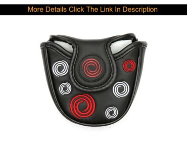 Deal Golf Mallet Head Cover Putter Cover with Magnetic Closure Golf Headcover Free Shipping