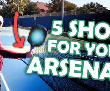 5 awesome shots to add to your pickleball arsenal