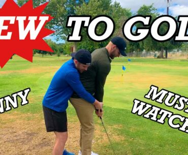 FIRST TIME GOLFERS!!! (funny) | Foothill Golf Course