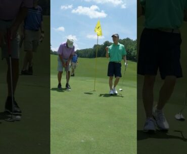 Birdie and Par Putts on 16th Hole at Echelon Golf Club