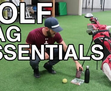 GOLF BAG ESSENTIALS | a personal trainer packs for optimal health & performance | Human 2.0