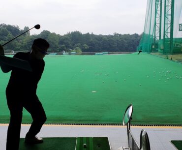 wider stance driver swing