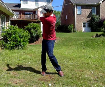 Slow Motion Video of My Attempt at Mike Austin Golf Swing