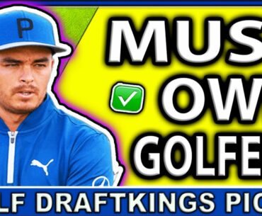 Workday Charity Classic DraftKings DFS MUST OWN Picks | DFS Golf Betting Picks