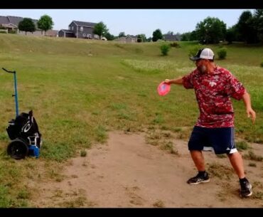 Disc Golf Putter Drive Practice July 8