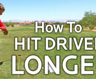 Golf Distance:  How To Hit The Driver Longer