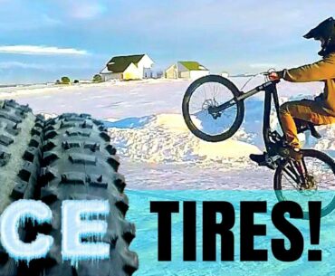 MAKING STUDDED MTB ICE TIRES!!