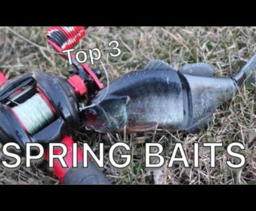 Top 3 SPRING Fishing Baits for BASS & PIKE (Lake of the Woods)