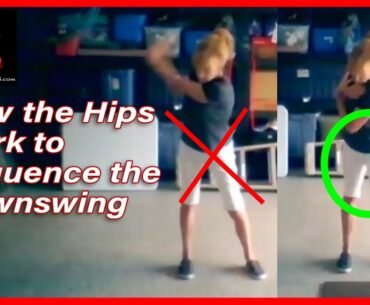 How to Sequence the Golf Downswing - Free Golf Lesson