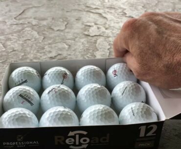 Used Bridgestone E6 Golf Balls from Amazon