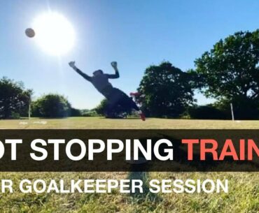SHOT STOPPING SESSION Senior Goalkeepers | Building Volume | The Gloves Are On Ep.8