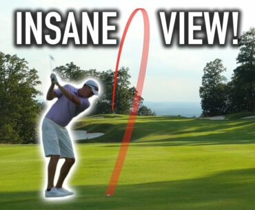 Can I Break Par? | Every Shot | Back 9 Course Vlog From The Ledges | Part 2