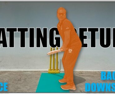 BATTING SETUP | BATTING GRIP  | STANCE | BACKLIFT | DOWNSWING | CRICKET COACHING TIPS IN ENGLISH