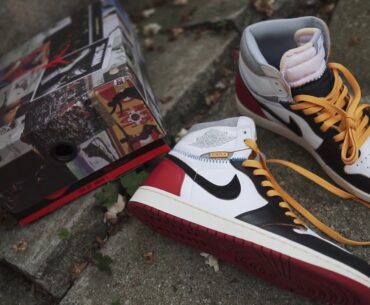 Daily wear GodKiller 2.0 Union x Air Jordan 1 'Black Toe' by Kickwho