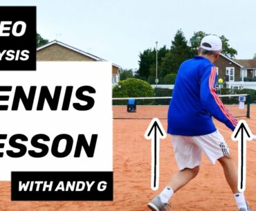 Video Analysis Tennis Lesson With Andy G