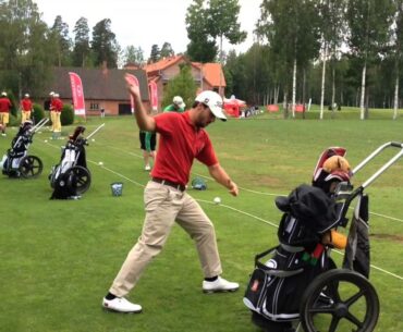 golf warm up matrix, by ZPPT