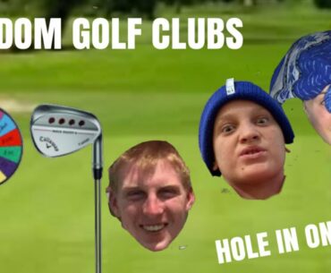 SPIN WHEEL OF RANDOM GOLF CLUB!! *Funny*