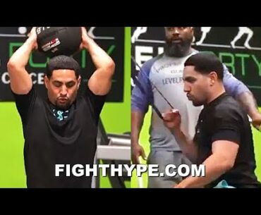 DANNY GARCIA LEVELS UP STRENGTH TRAINING FOR ERROL SPENCE POTENTIAL CLASH; PUTTING IN SERIOUS WORK