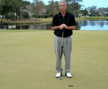 Side Saddle / Face on Putting drill with the GP putter.